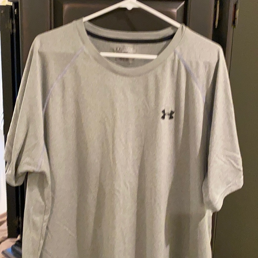 Three men’s under armor work out tees